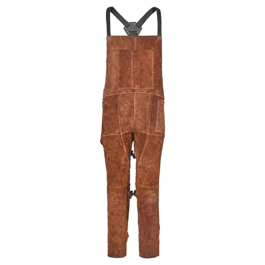 Heavy Duty Flame Resistant Cowhide Leather Welding Apron - Safety First Gear 25