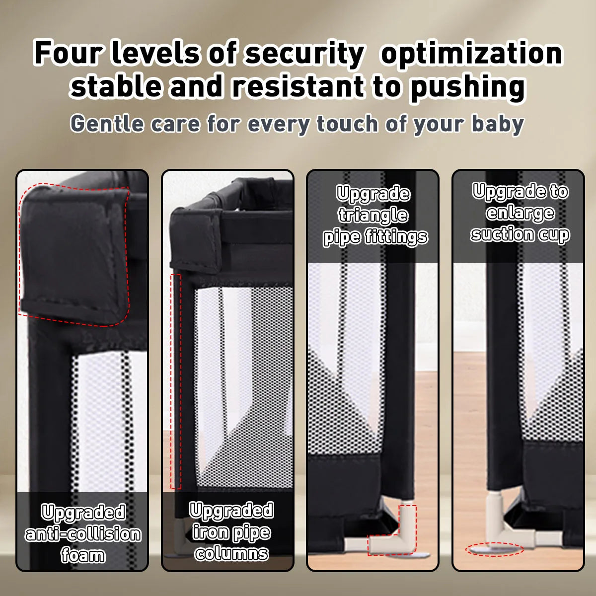 Indoor Baby Playpen Safety Barriers For Kids Activity Gym - Safety First Gear 25
