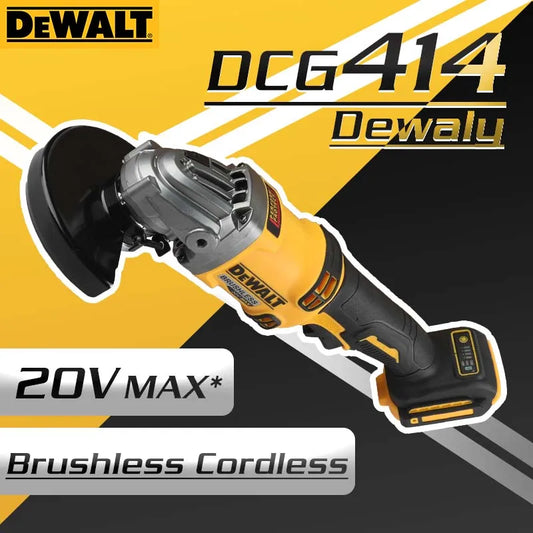 Dewalt DCG414 18V Max XR Brushless Angle Grinder 8800 RPM