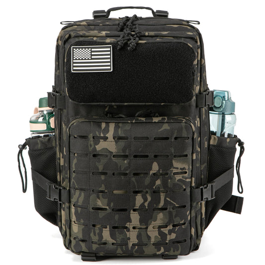 ReFire Gear Tactical Backpack With Double Cup Holder Camping