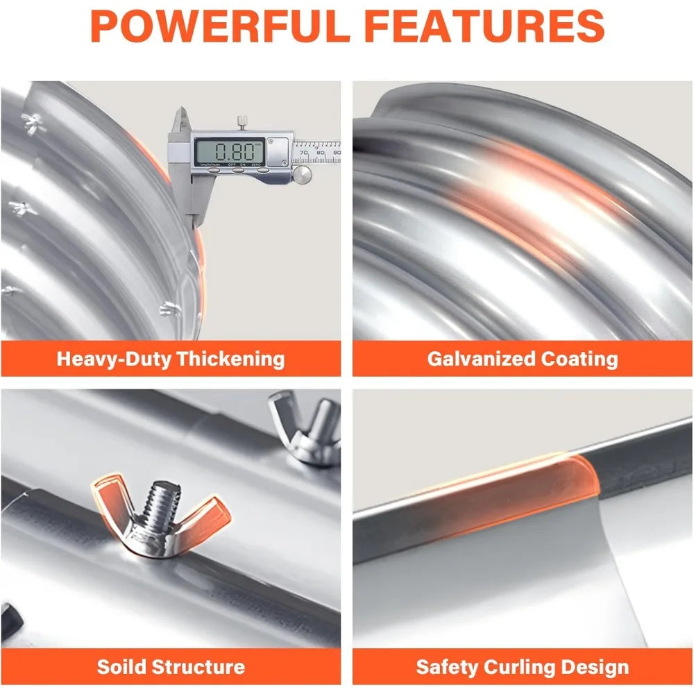 HGDThi Heavy Duty Galvanized Steel Fire Pit Ring Outdoor - Safety First Gear 25