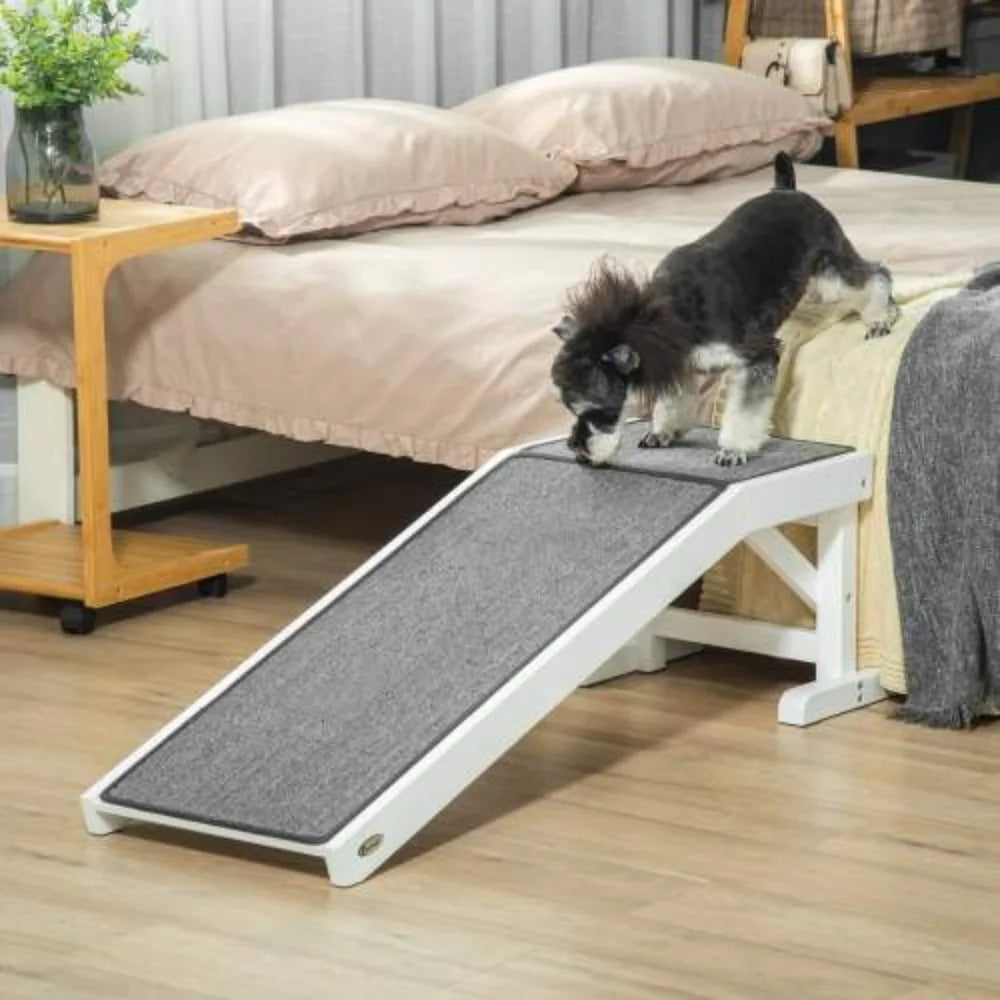 Pet Ramp For Dogs And Cats With Non-slip Carpet - Safety First Gear 25
