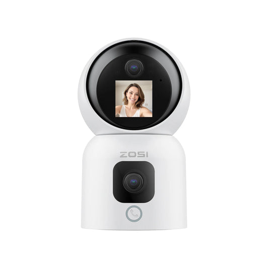ZOSI 360 Smart Home Security Camera PTZ Auto Tracking