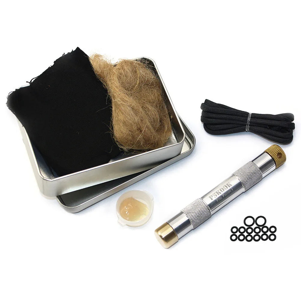 Brass Fire Piston Kit Portable Survival Tool for Outdoor Adventures - Safety First Gear 25