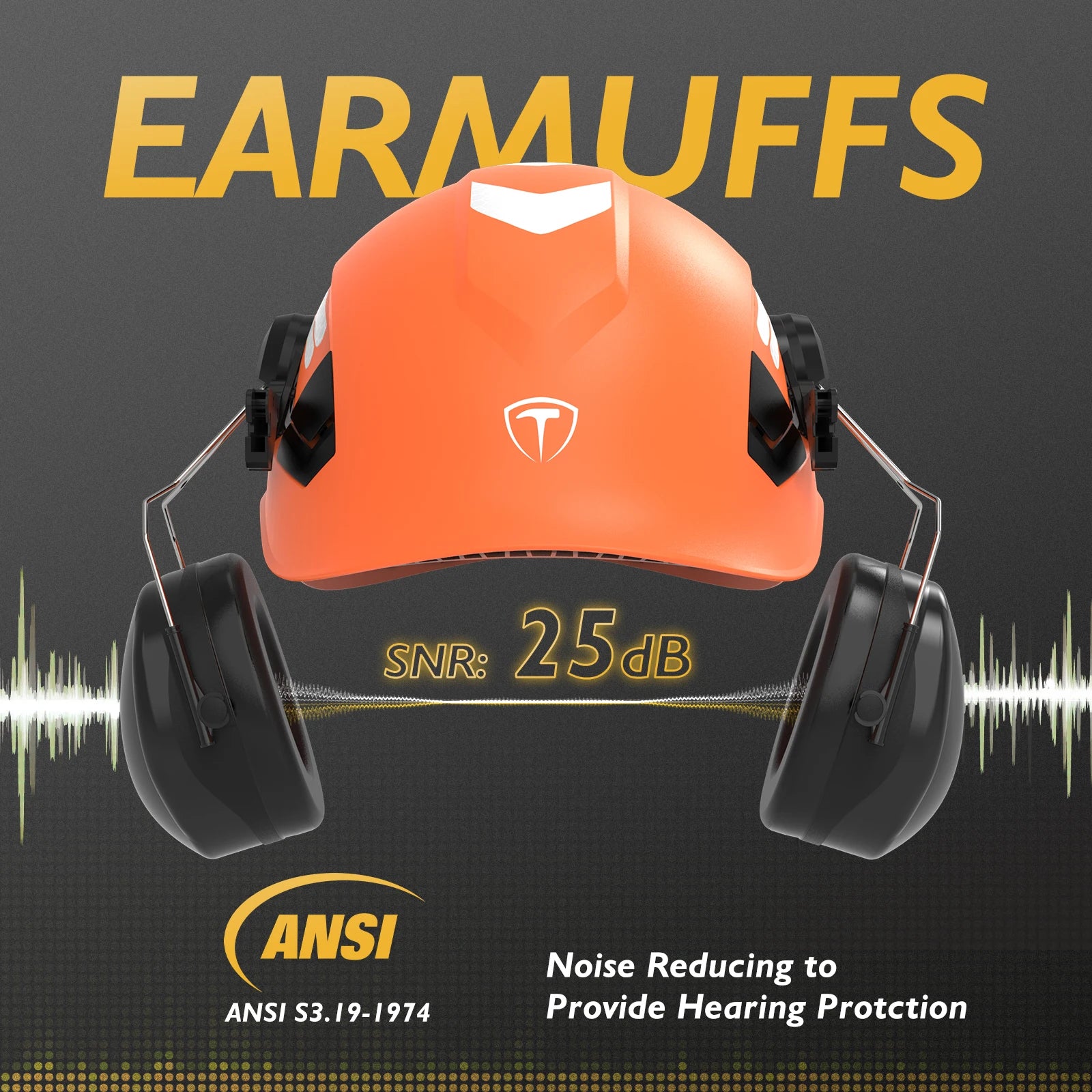TOOLIOM Chainsaw Safety Helmet Face Shield and Earmuffs - Safety First Gear 25