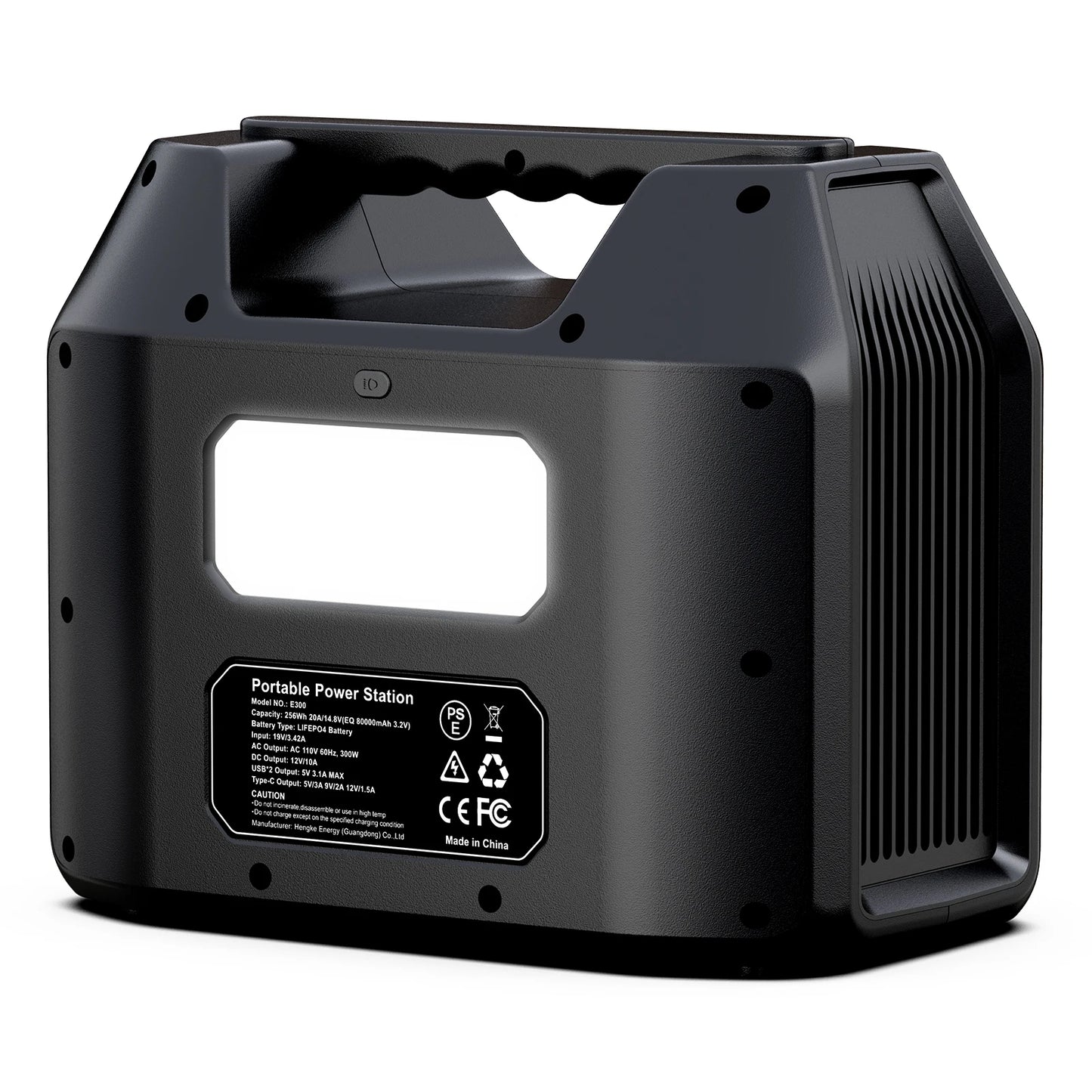 Portable Power Station Solar Generator for Camping and RV Use - Safety First Gear 25