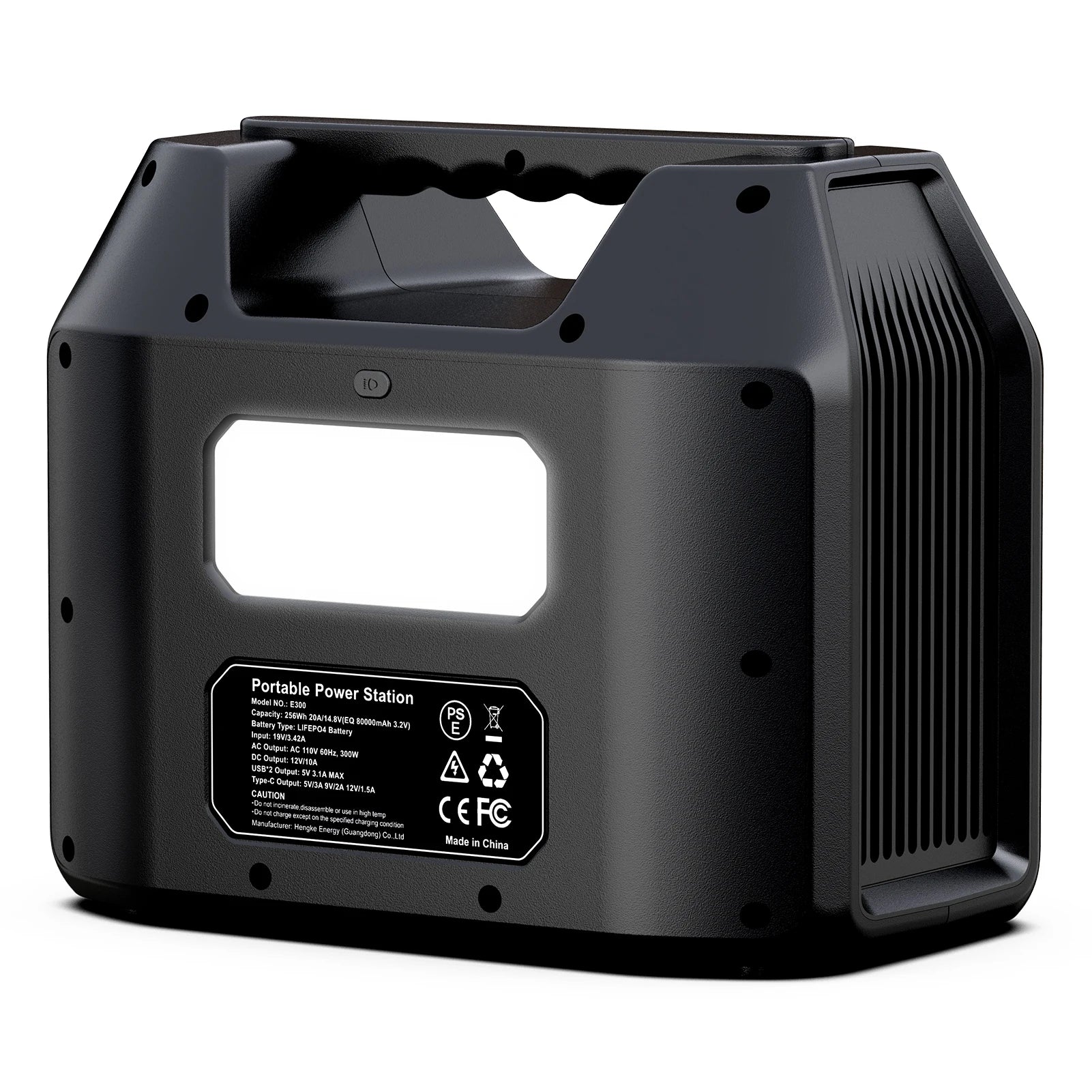Portable Power Station Solar Generator for Camping and RV Use - Safety First Gear 25
