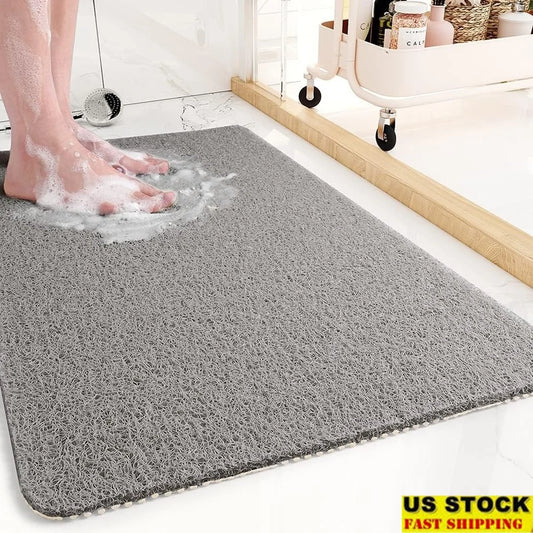 Non Slip Quick Drying Bathroom Safety Bath Mat Rug - Safety First Gear 25