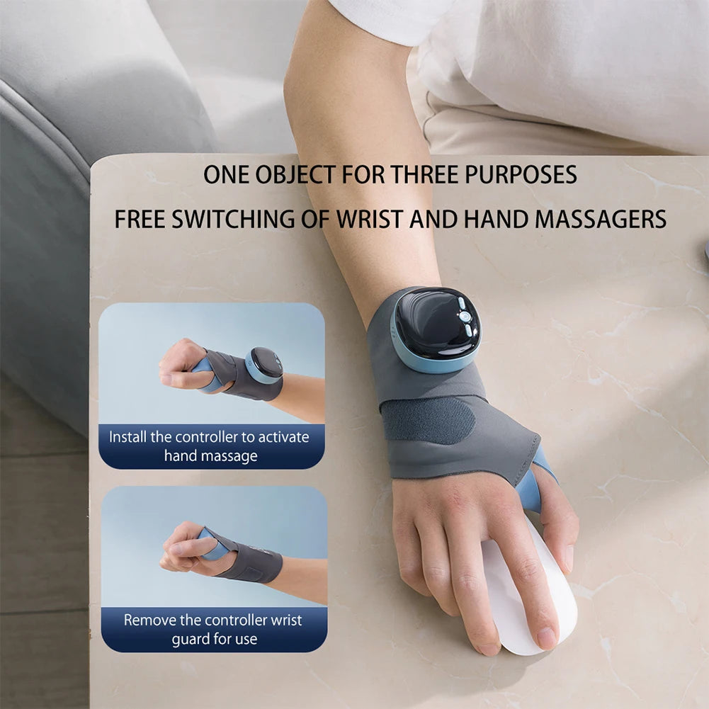 EMS Wrist Guard Smart Heating Compression Brace for Pain Relief - Safety First Gear 25