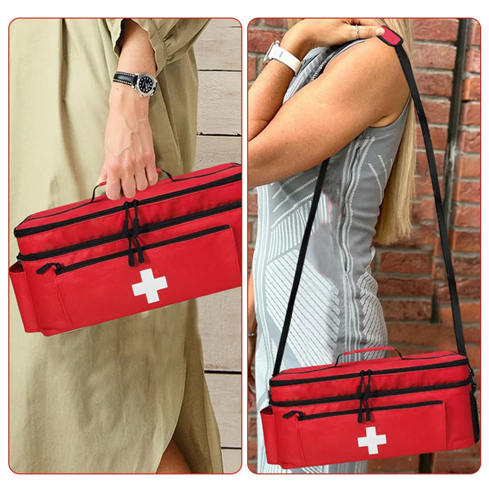 Shunmaii Pill Bottle Organizer With Lockable Zippers - Safety First Gear 25