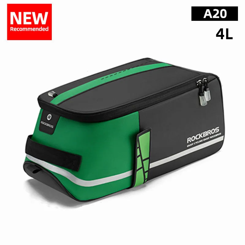 ROCKBROS Waterproof Bicycle Bag Trunk Pannier for Travel - Safety First Gear 25