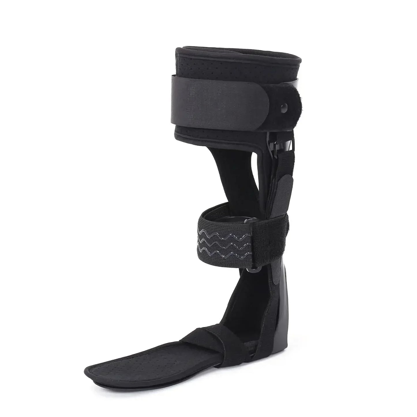 Adjustable AFO Foot Drop Support Brace-Medical Ankle Foot Orthosis-for Men & Women Stroke, MS, Hemiplegia Foot Drop