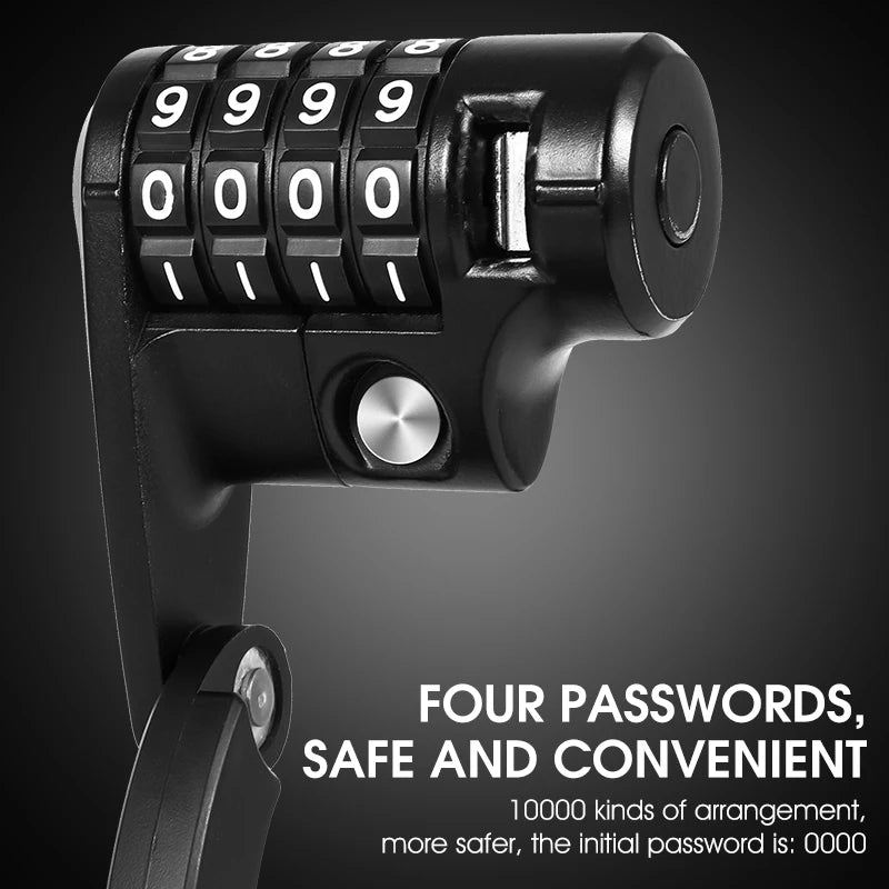 West Biking Portable Anti-Theft Folding Lock for Bicycles - Safety First Gear 25