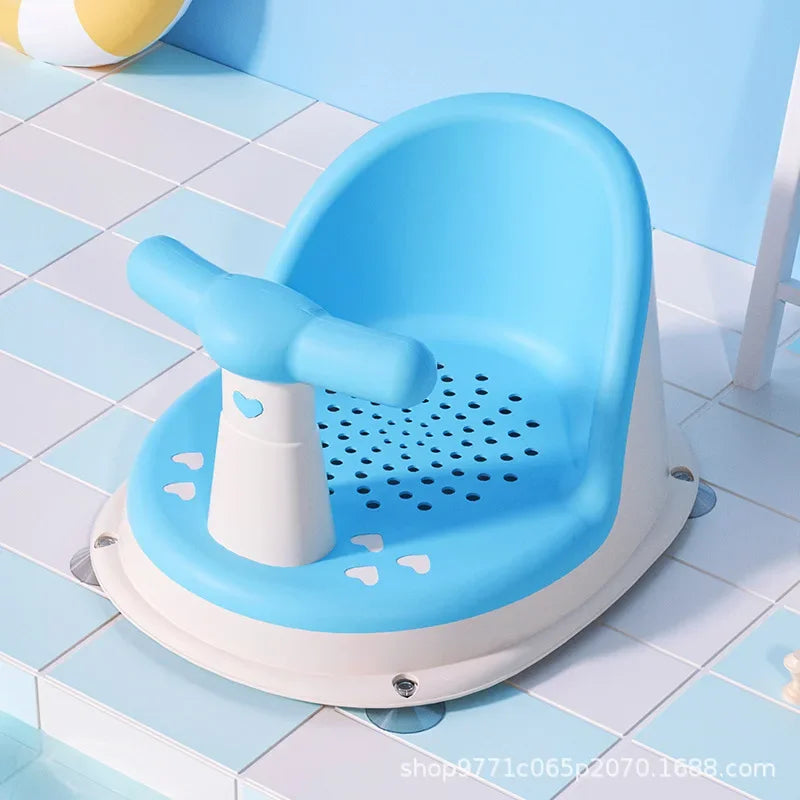 Hign-concerned Children's Shower Seat Portable Stand for Newborns