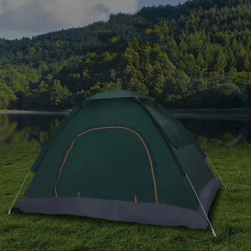 Two to Three Person Weatherproof Auto Open Pop Up Tent - Safety First Gear 25