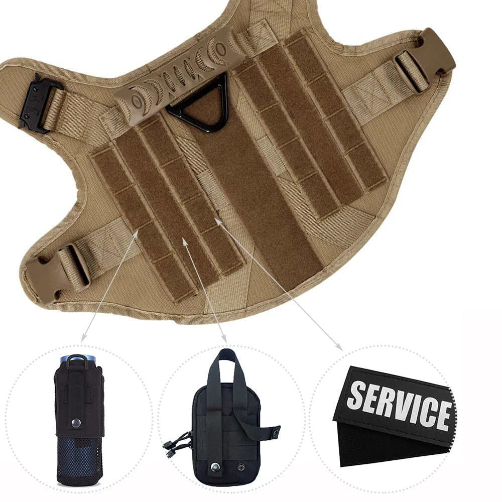 Durable Dog Harness and Leash Set for Training and Walking - Safety First Gear 25