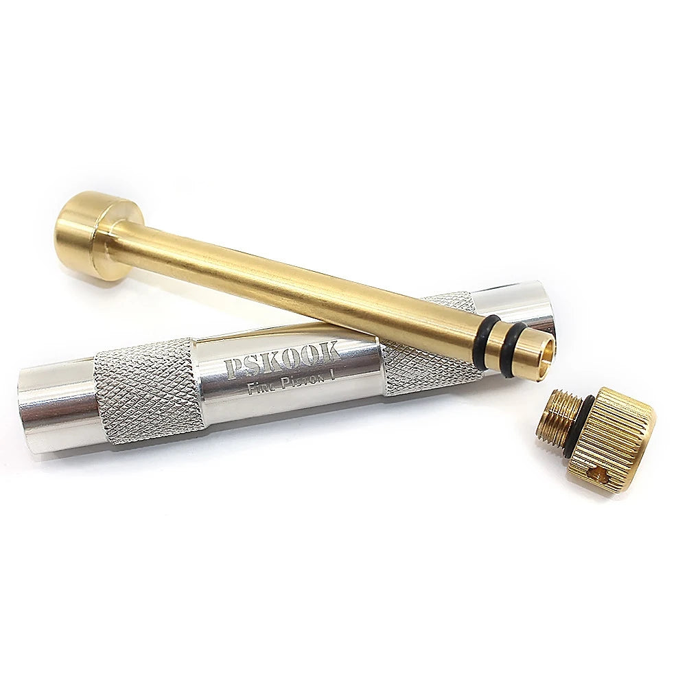 Brass Fire Piston Kit Portable Survival Tool for Outdoor Adventures - Safety First Gear 25