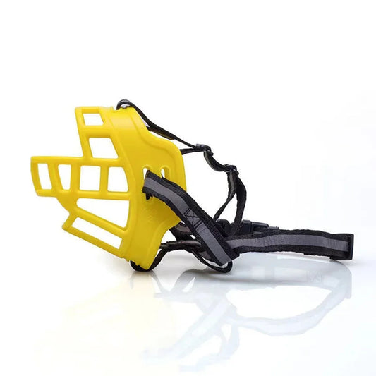Reflective Dog Muzzle for Safe and Comfortable Pet Training - Safety First Gear 25