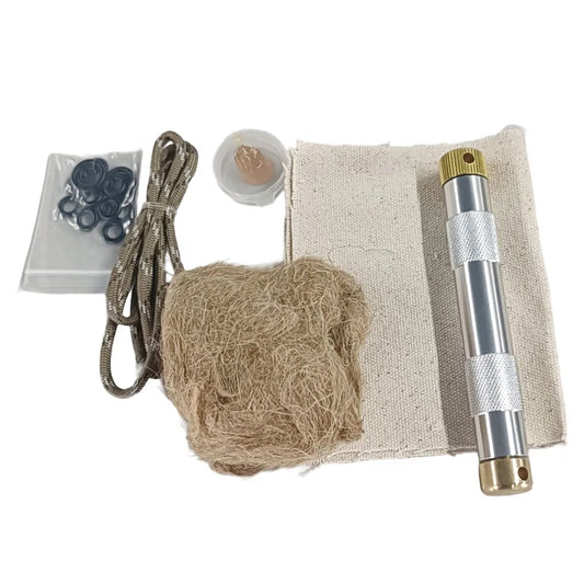 Camping Fire Tube Brass Portable Air Compression Tool - Safety First Gear 25