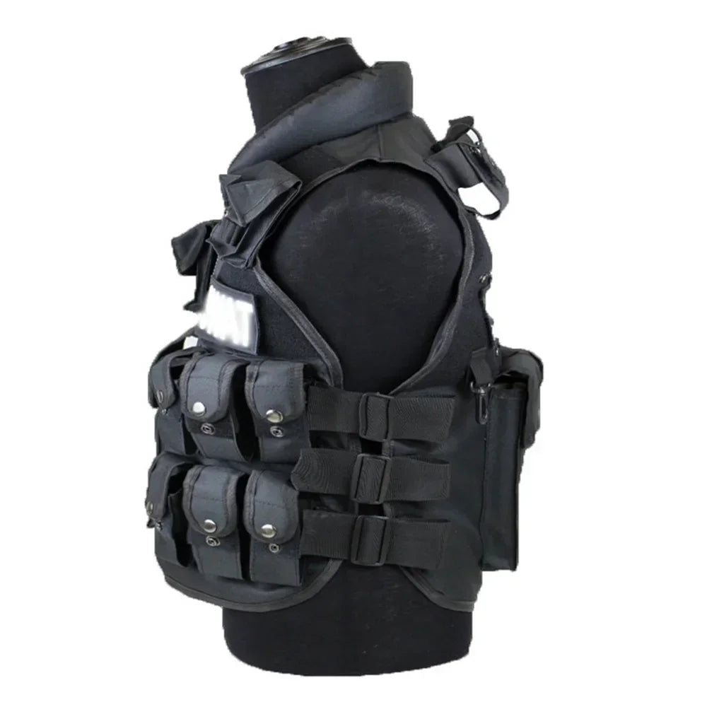 Hign-concerned SWAT Multi Pockets Tactical Vest For Outdoor - Safety First Gear 25