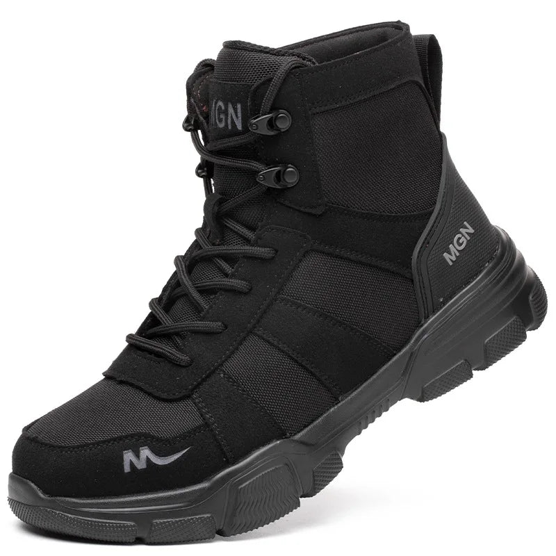 Indestructible Steel Toe Work Boots for Men and Women - Safety First Gear 25