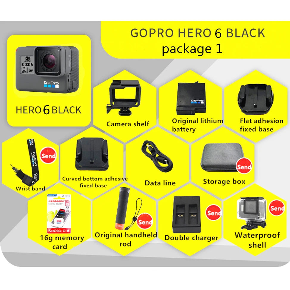 GoPro Hero 6 Action Camera for Ultimate Adventure Filming - Safety First Gear 25