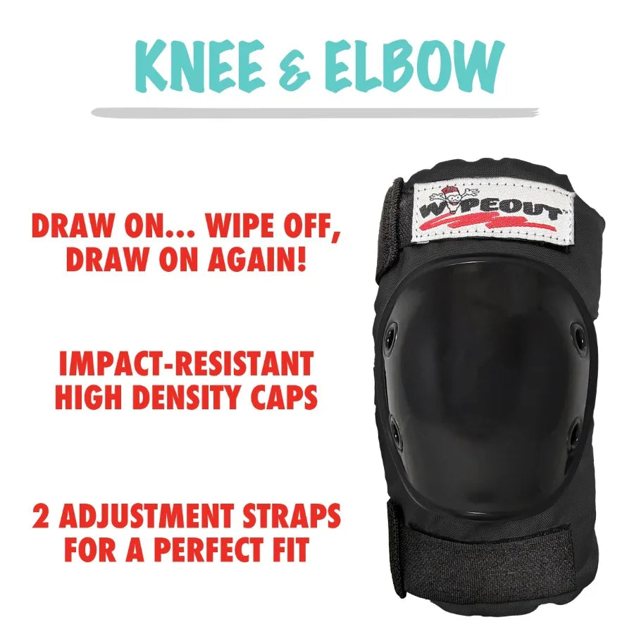 Craft Three Pack Pad Set With Wrist Guards Knee Elbow - Safety First Gear 25