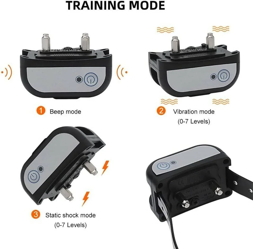Wireless Dog Fence System With Training Collars Waterproof And Rechargeable