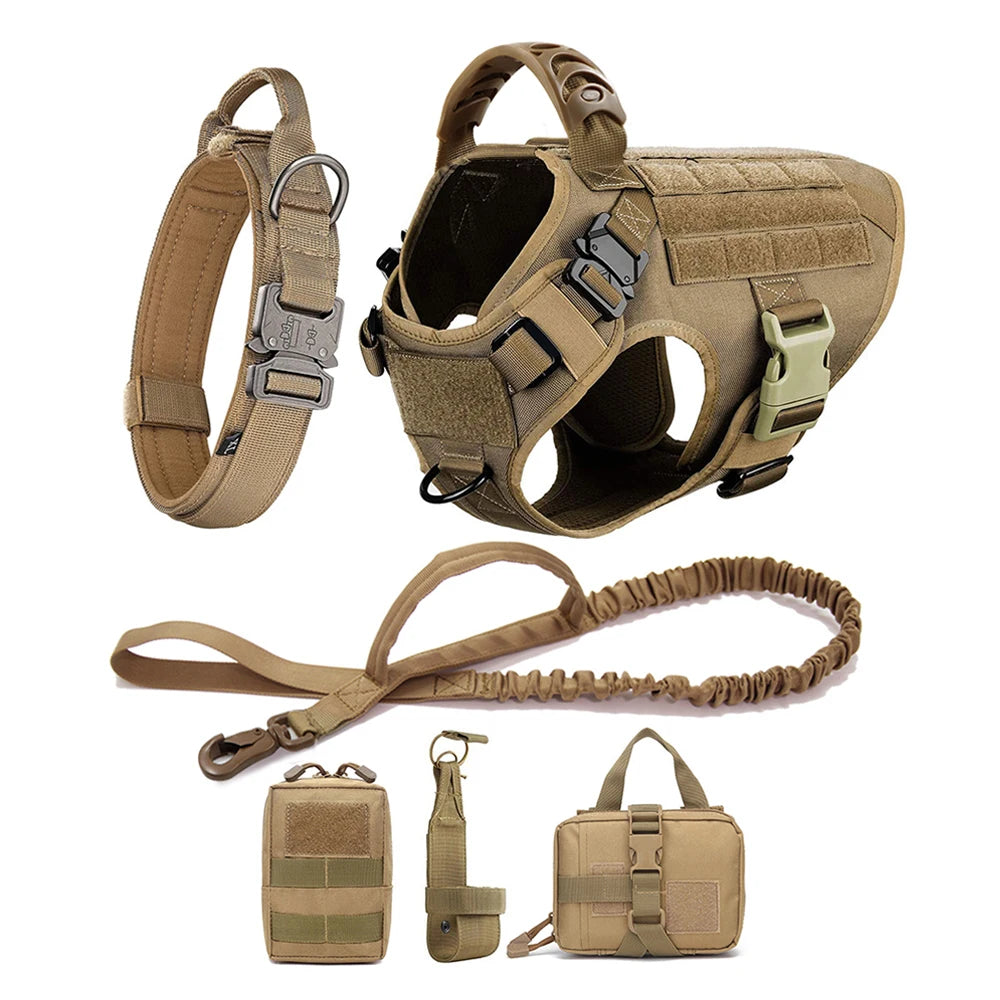 Durable Dog Harness and Leash Set for Training and Walking - Safety First Gear 25