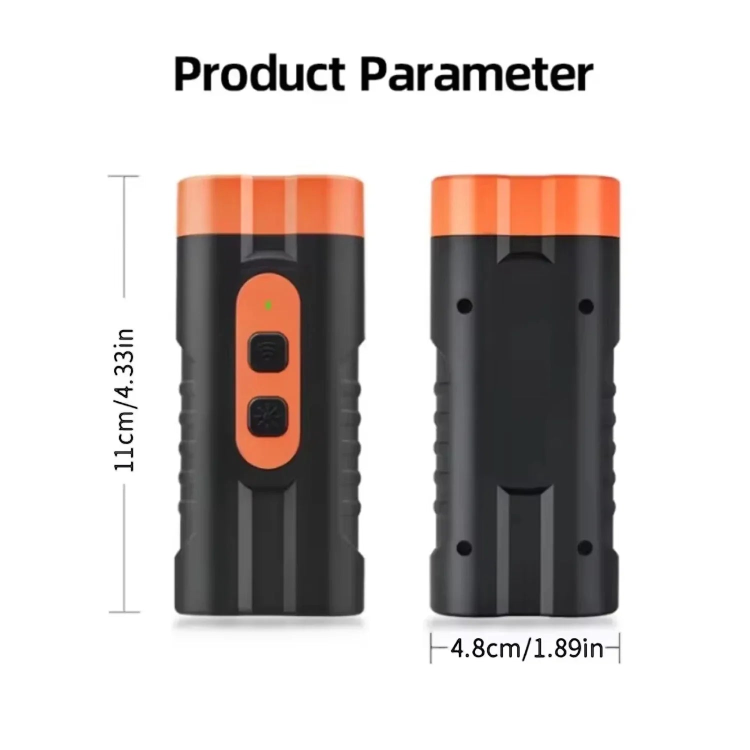 Dual Head Ultrasonic Dog Repeller with LED Flashlight - Safety First Gear 25