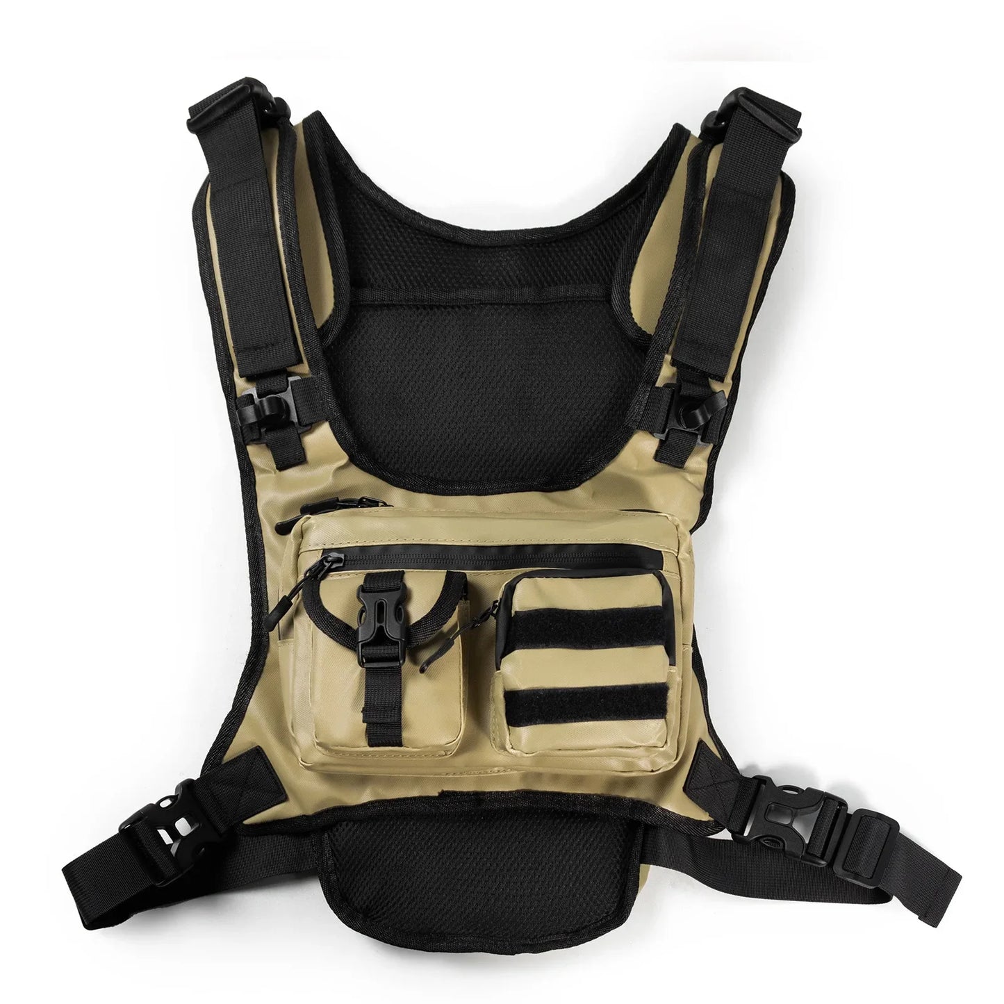 Men's Tactical Chest Bag Hydration Vest for Cycling and Hiking
