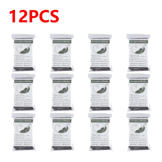 NASA Inspired Emergency Mylar Space Blanket Foil Thermal Blanket - Safety First Gear 25