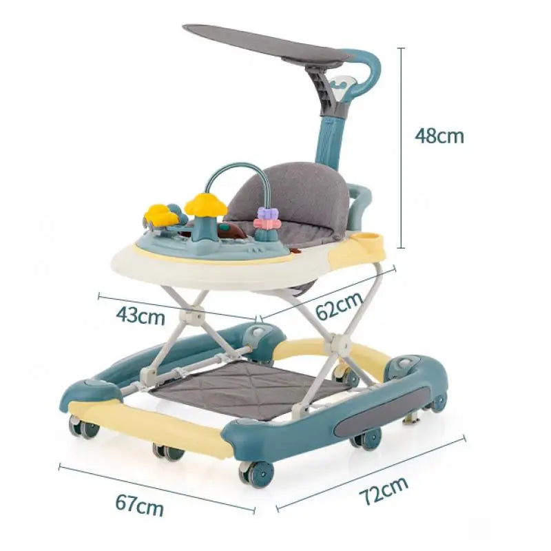 CN Guangdong Baby Multi Functional Walker With Awning - Safety First Gear 25