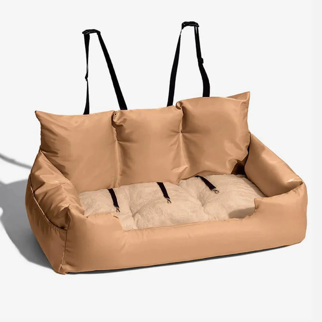 Large Dog Carrier Travel Hammock Seat Cover for Pets - Safety First Gear 25