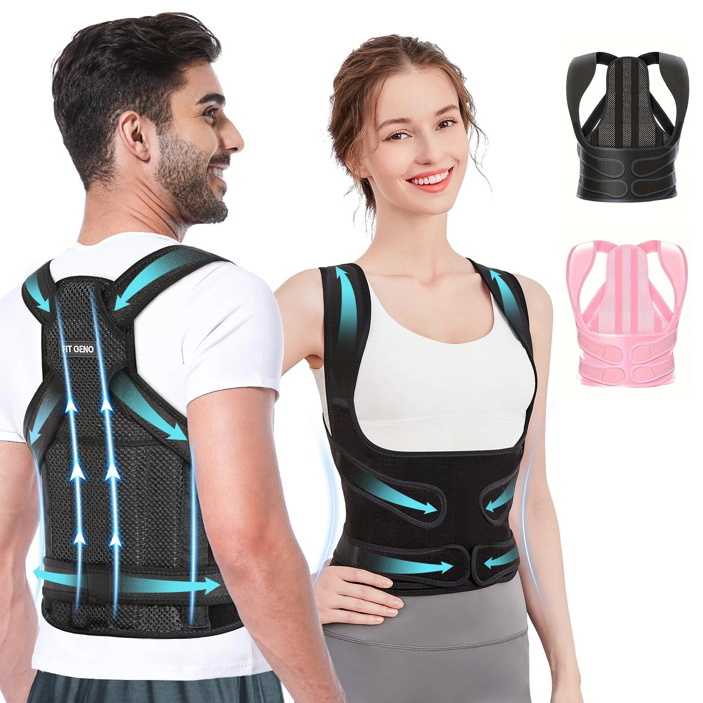 Hign-concerned Back Posture Corrector Unisex Support - Safety First Gear 25