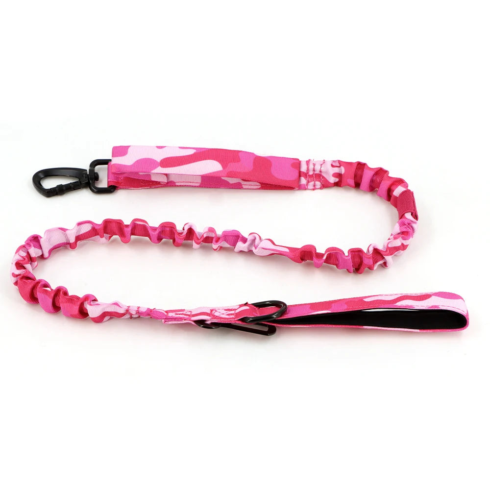 Military Pink Camouflage Dog Harness for Tactical Training - Safety First Gear 25