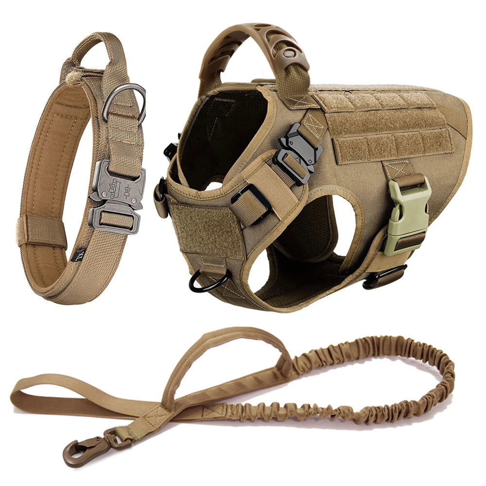 Durable Dog Harness and Leash Set for Training and Walking - Safety First Gear 25