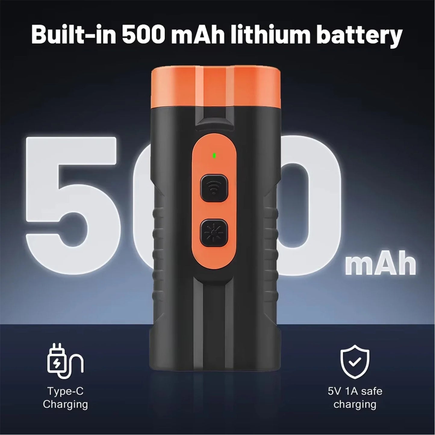 Dual Head Ultrasonic Dog Repeller with LED Flashlight - Safety First Gear 25