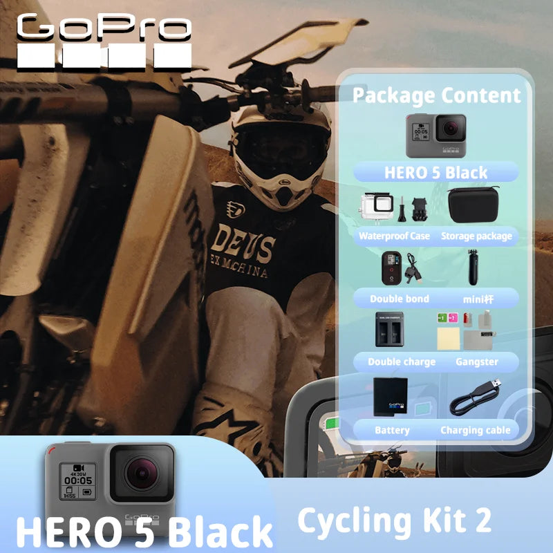 GoPro Hero 5 Black Action Camera For Adventure Photography - Safety First Gear 25