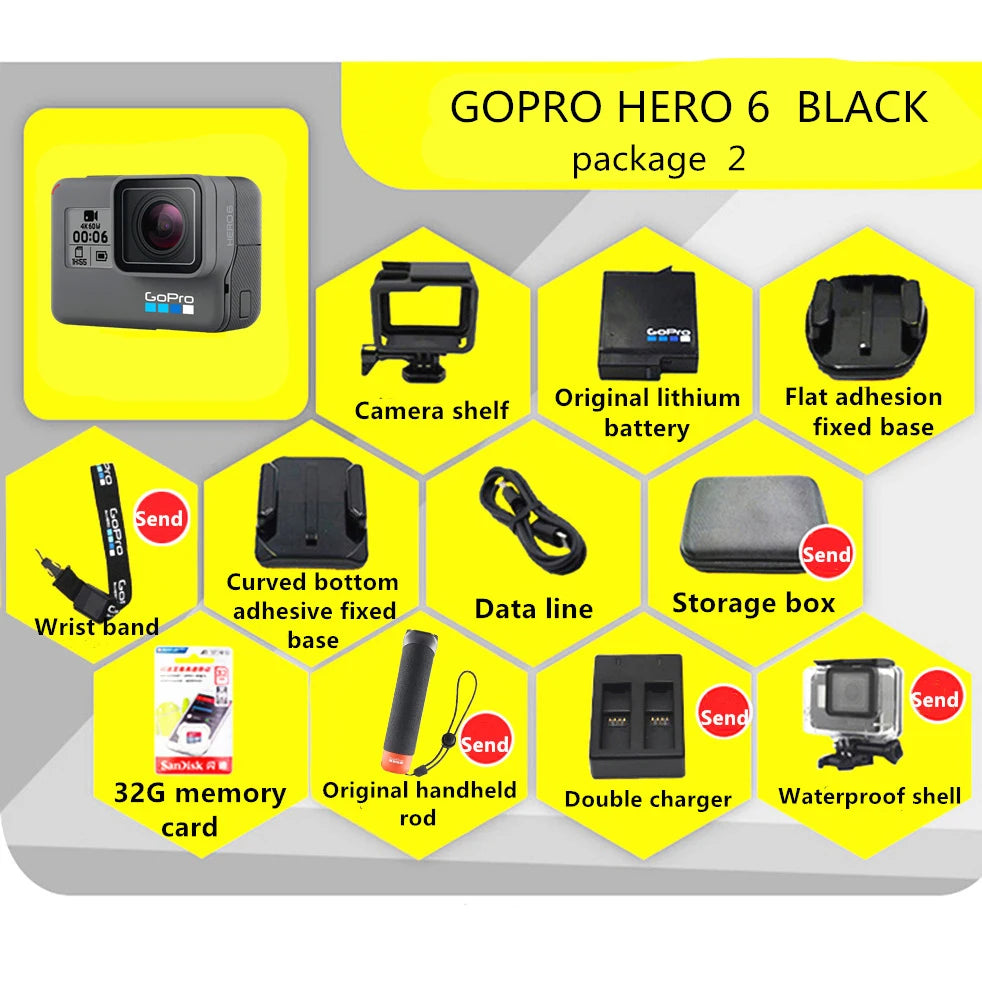 GoPro Hero 6 Action Camera for Ultimate Adventure Filming - Safety First Gear 25