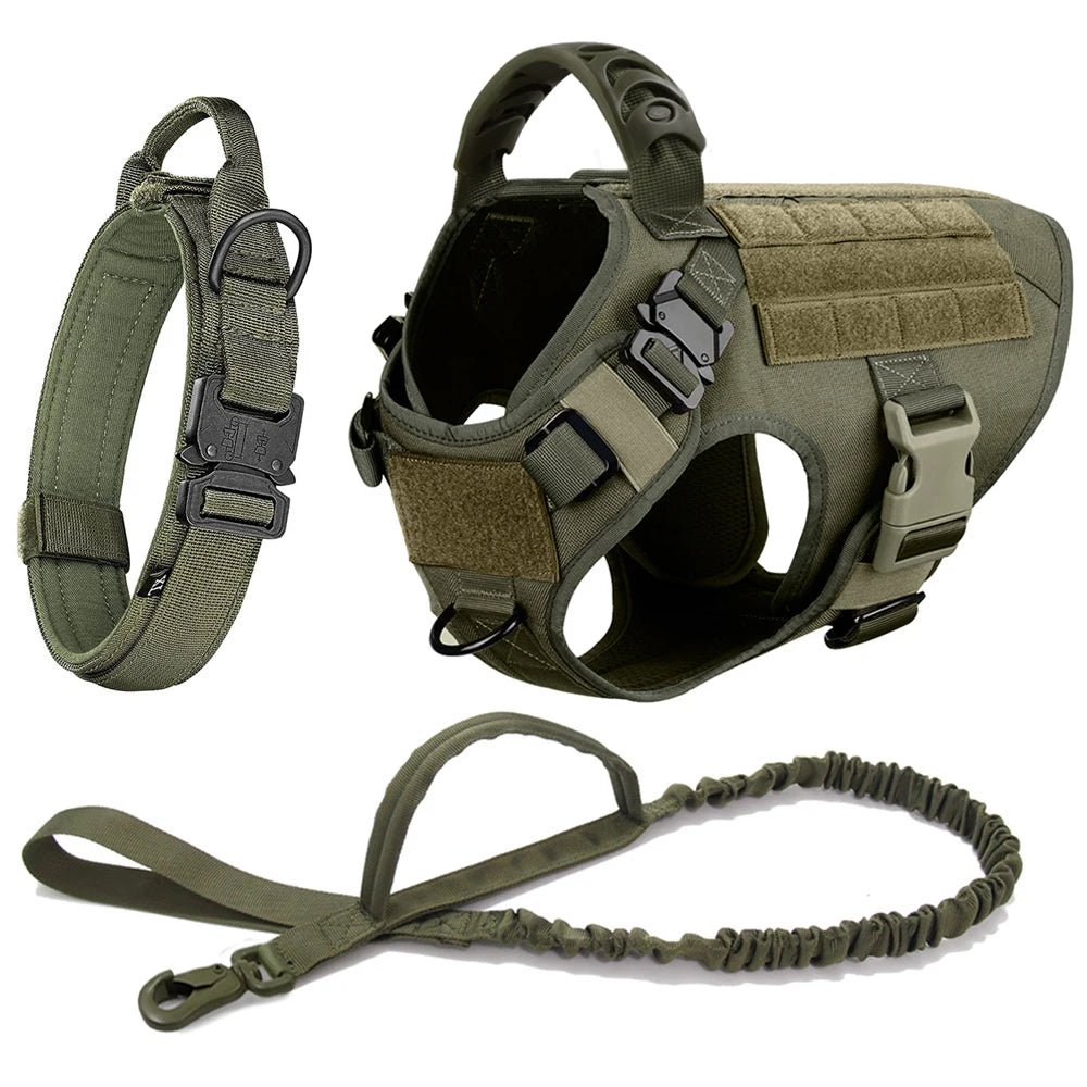 Durable Dog Harness and Leash Set for Training and Walking - Safety First Gear 25