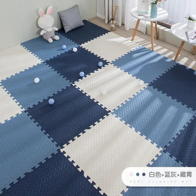 16-Piece InterlockingFoamPuzzle Baby Play Mat Tiles For Child-Safe Durable Flooring - Safety First Gear 25