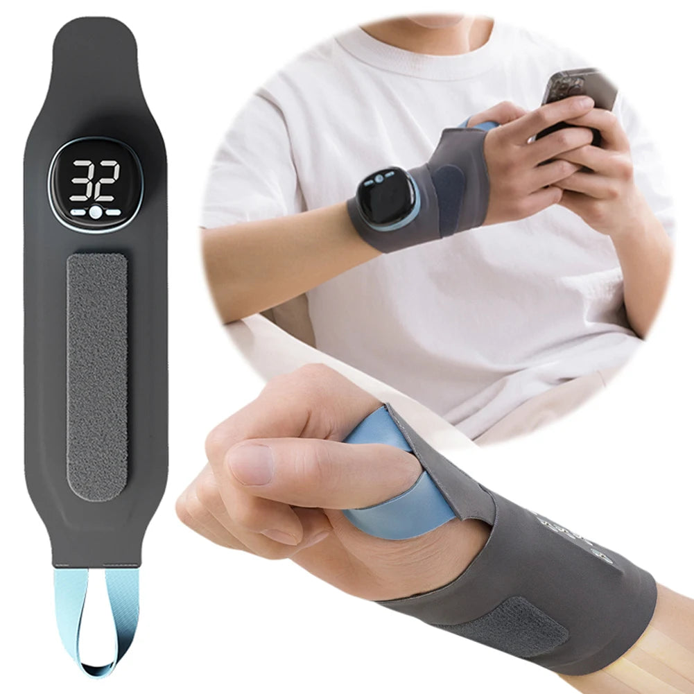 EMS Wrist Guard Smart Heating Compression Brace for Pain Relief - Safety First Gear 25