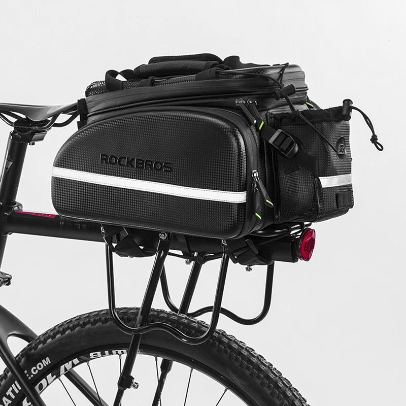 ROCKBROS Waterproof Bicycle Bag Trunk Pannier for Travel - Safety First Gear 25