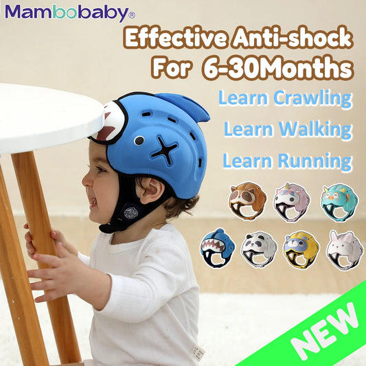 Mambobaby Anti-Shock Baby Helmet for Safe Crawling and Walking - Safety First Gear 25
