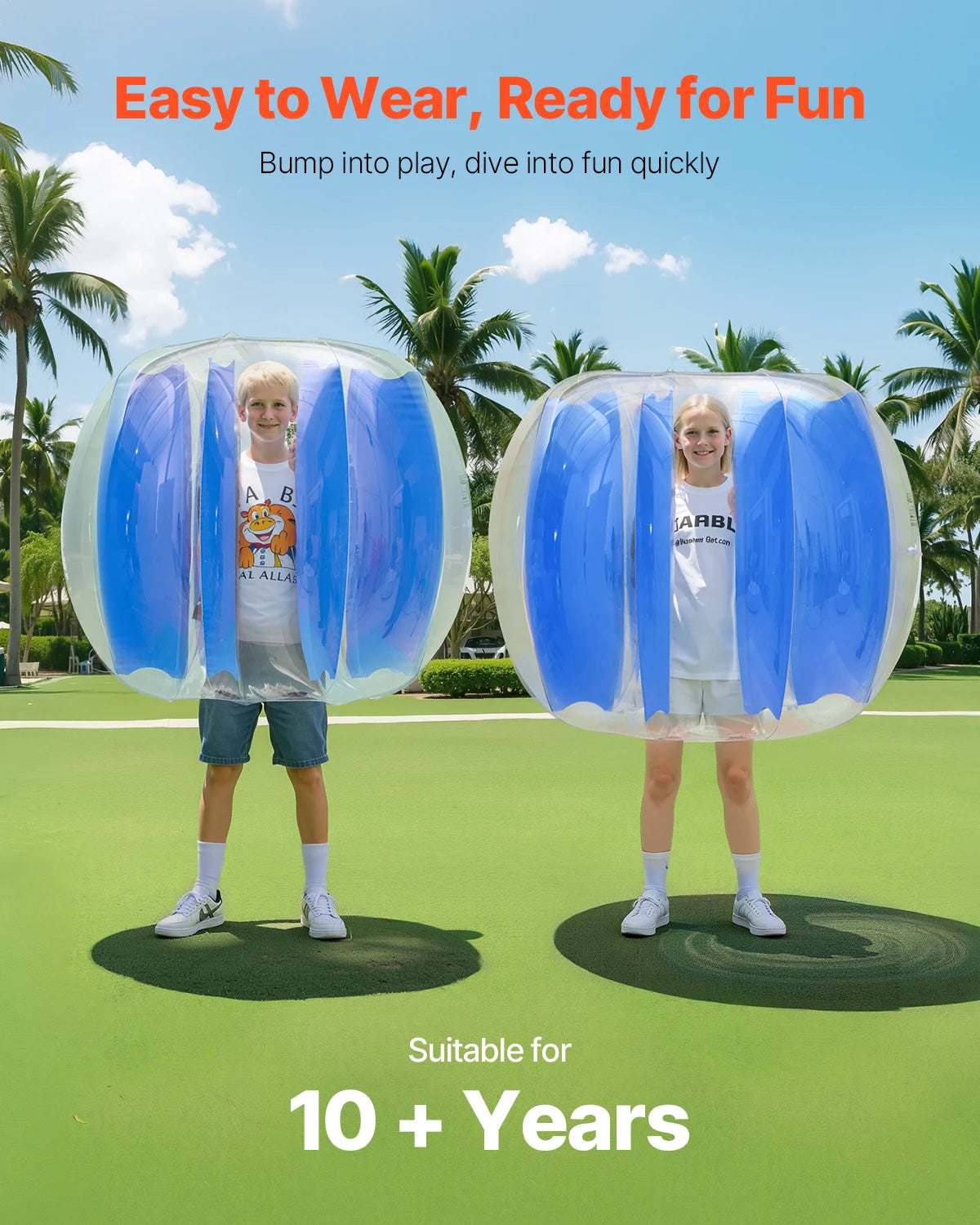 Inflatable Bumper Balls for Fun Garden and Yard Activities - Safety First Gear 25