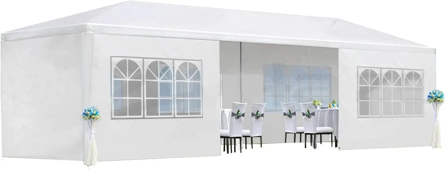 Outdoor Canopy Waterproof Tent With Removable Sidewalls And Windows Wedding - Safety First Gear 25