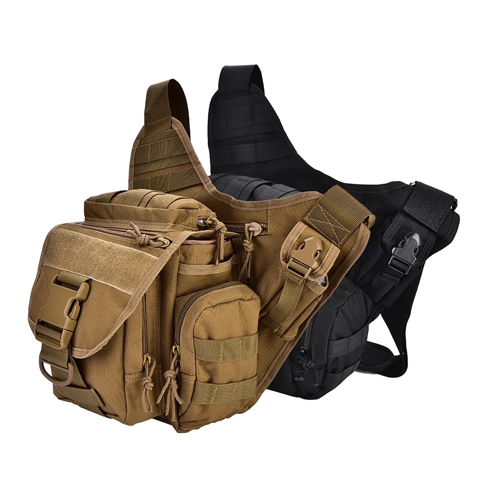 Durable Men Military Chest Bag for Travel and Hiking - Safety First Gear 25
